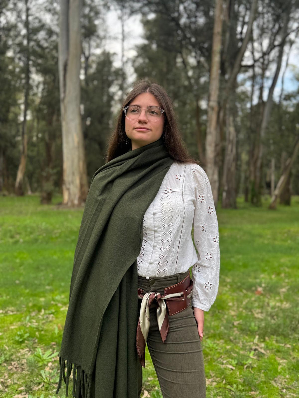 Bufandón Antonia oliva