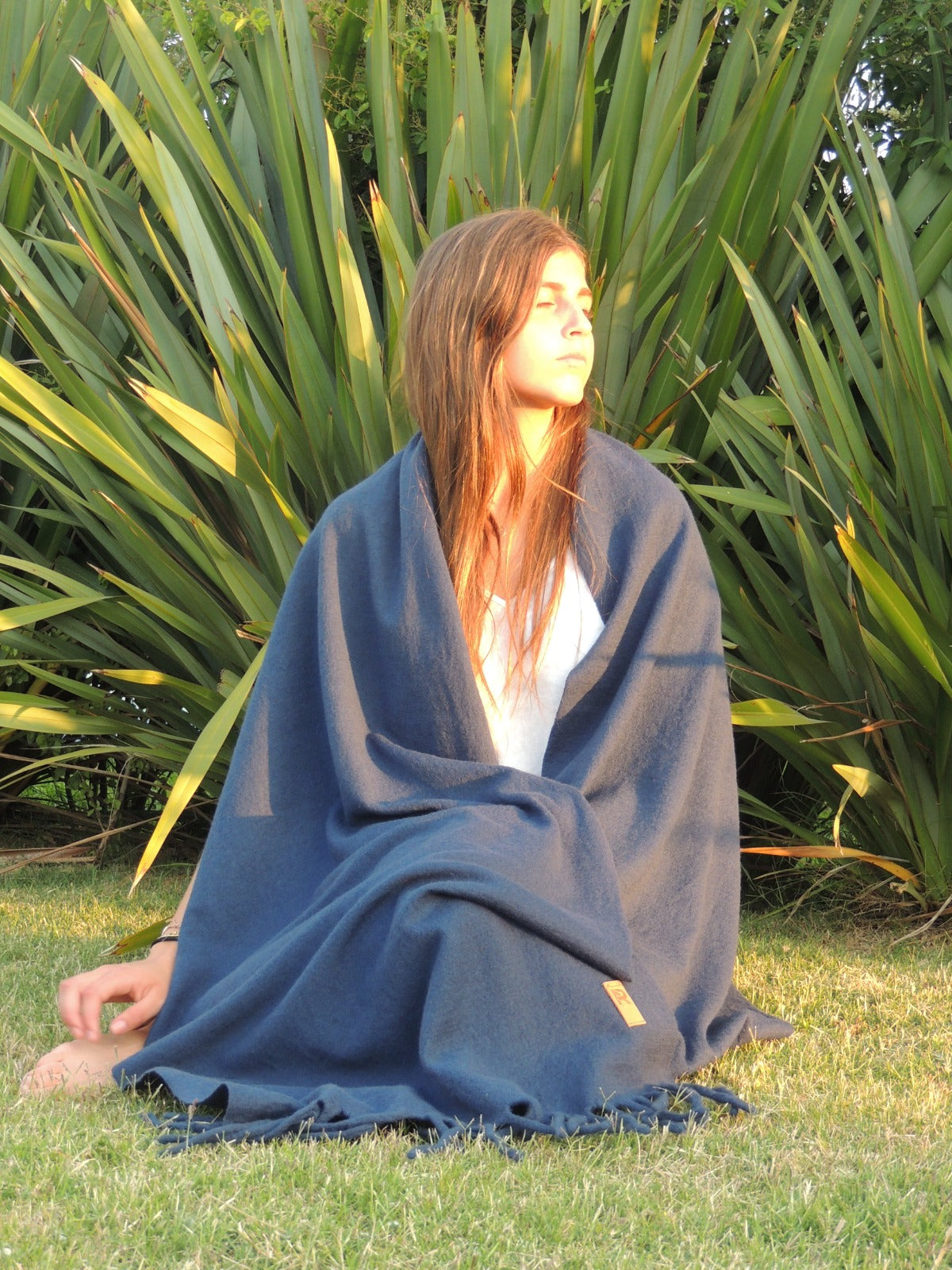 Bufandon Antonia azul