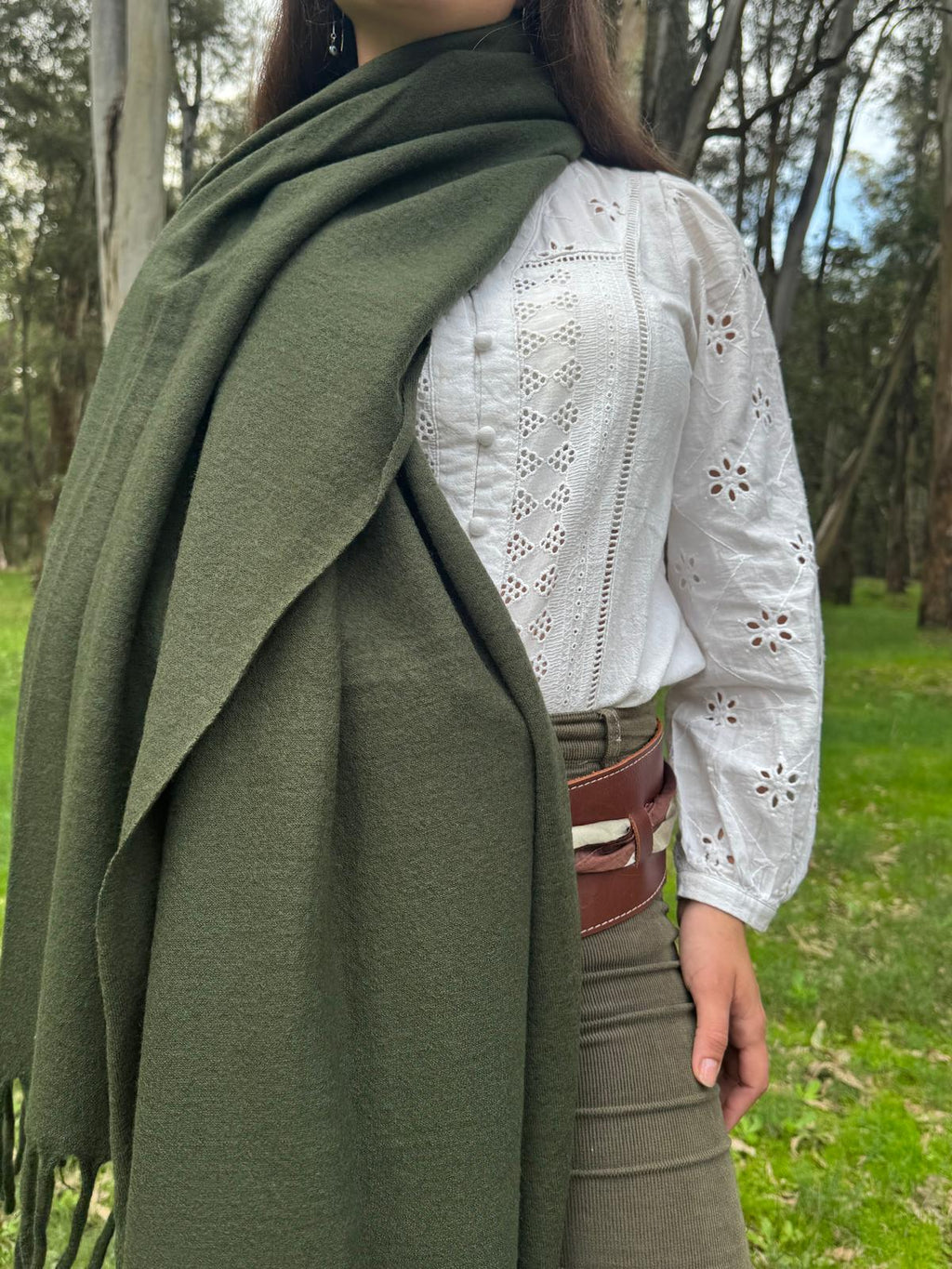 Bufandón Antonia oliva